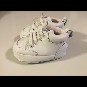 Brand New White Infant Booties Size 1